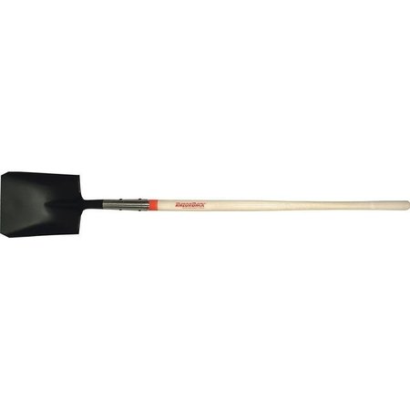 RAZOR-BACK Square Point Shovel, 9-1/2 in W Blade, Steel Blade, 48 in L Ashwood Handle 44101